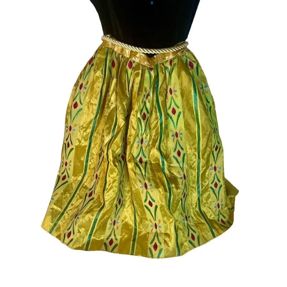 Disney Frozen Anna Coronation Day Fancy Dress Child Costume Size Medium 7-8